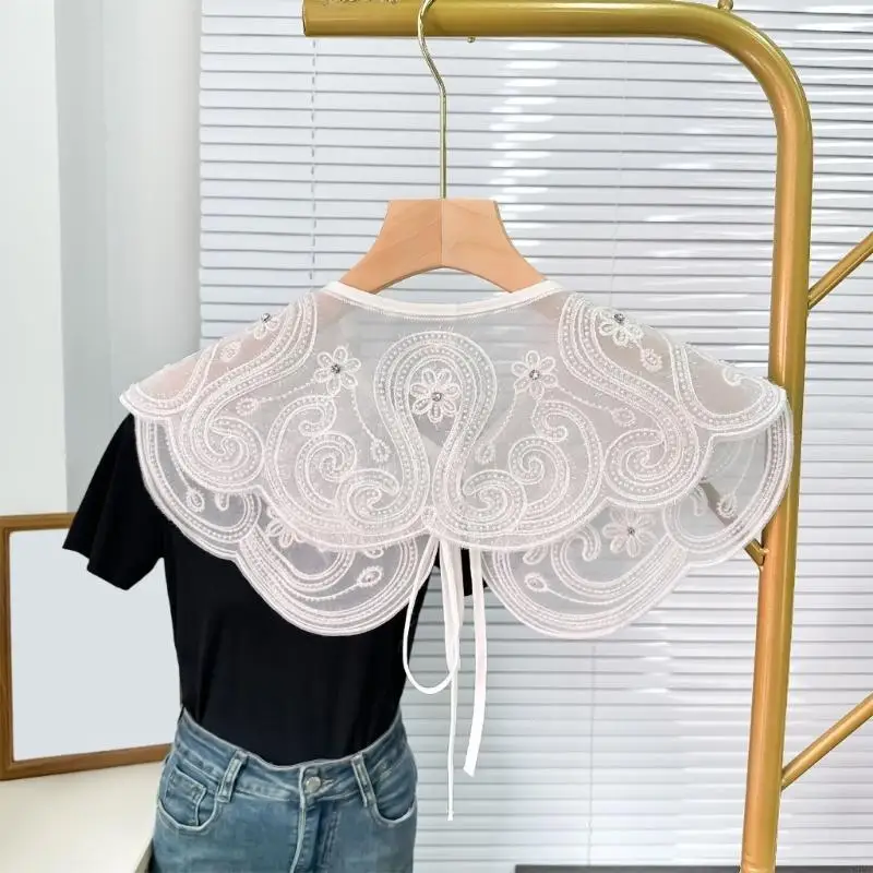 A3PB COLLAR FAUIX PARA CON ELELA PARA MUJER BORDERO FLEFOR FLUERA RÍDOS