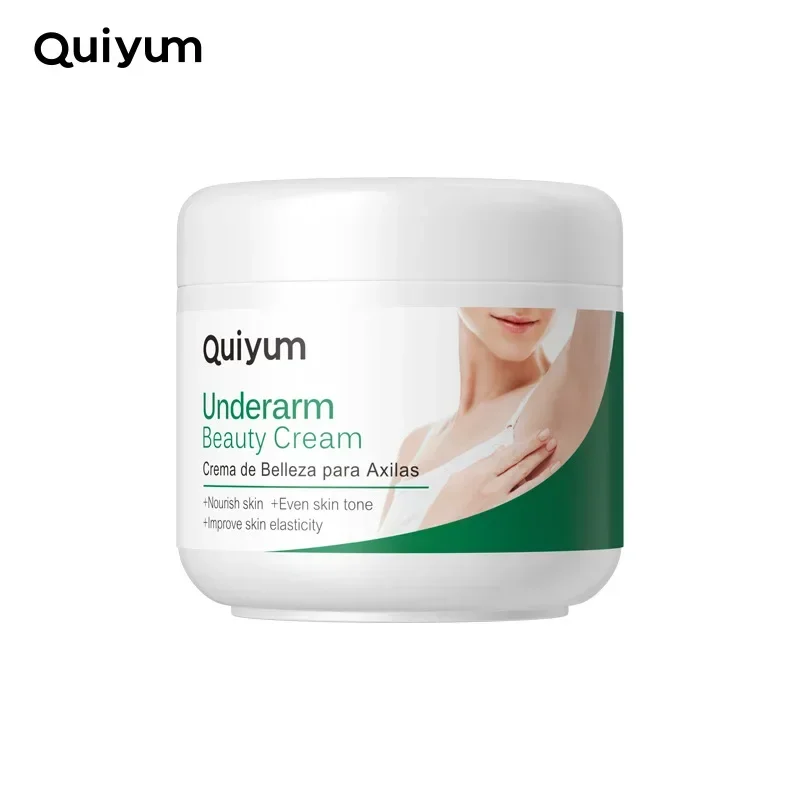 

QUIYUM Underarm Beauty Cream Effective Improve Body Armpit Legs Knee Elbow Bleaching Remove Dullness Melanin Skin Whitening Care