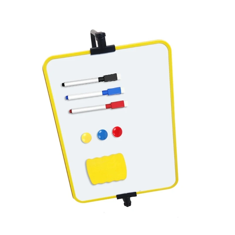 Een dubbelzijdig whiteboard met 4 magnetische witborden voor onderwijs en kantoorgebruik Y9RF