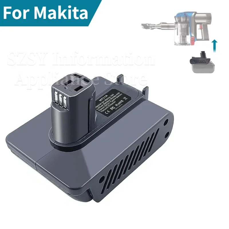 For Dyson DC31 Type A Battery Adapter For Makita 18V Lithium Battery to for DC31 DC34 DC44 DC45 Vacuum Cleaner Tool Converter