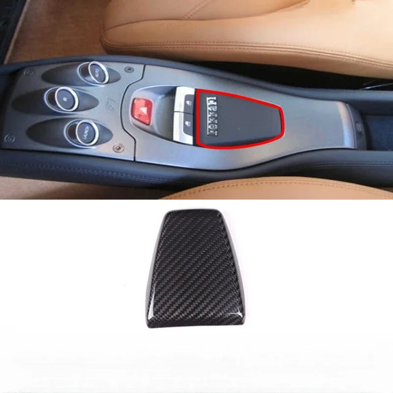 

For Ferrari 458 Real Dry Carbon Fiber glass lift switch decorative cover interior modification auto parts 11-2016 Italia Spider