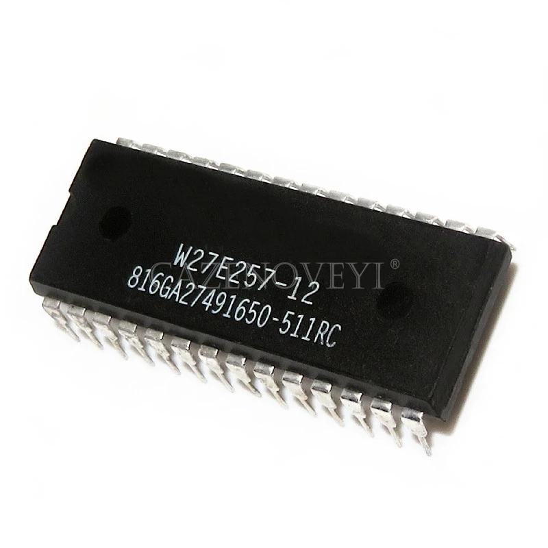 5PCS W27E512-12 W27E512 W27E257-12 W27E257 W27C512-45Z W27C512 UT62256CPCL-70LL UT62256CPCL UM6551 6551 DIP-28