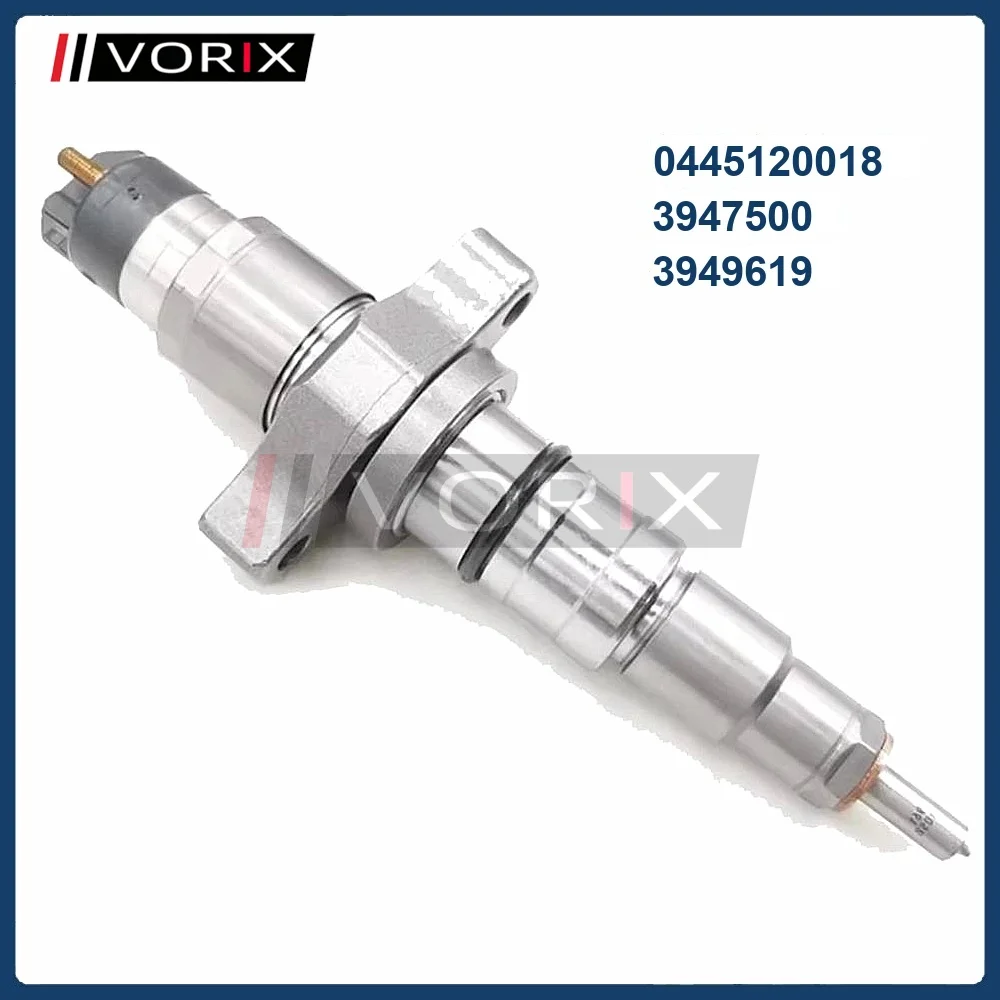 

0445120018 3947500 3949619 Fuel Injector for Cummins Dodge Ram 2500 3500 5.9L