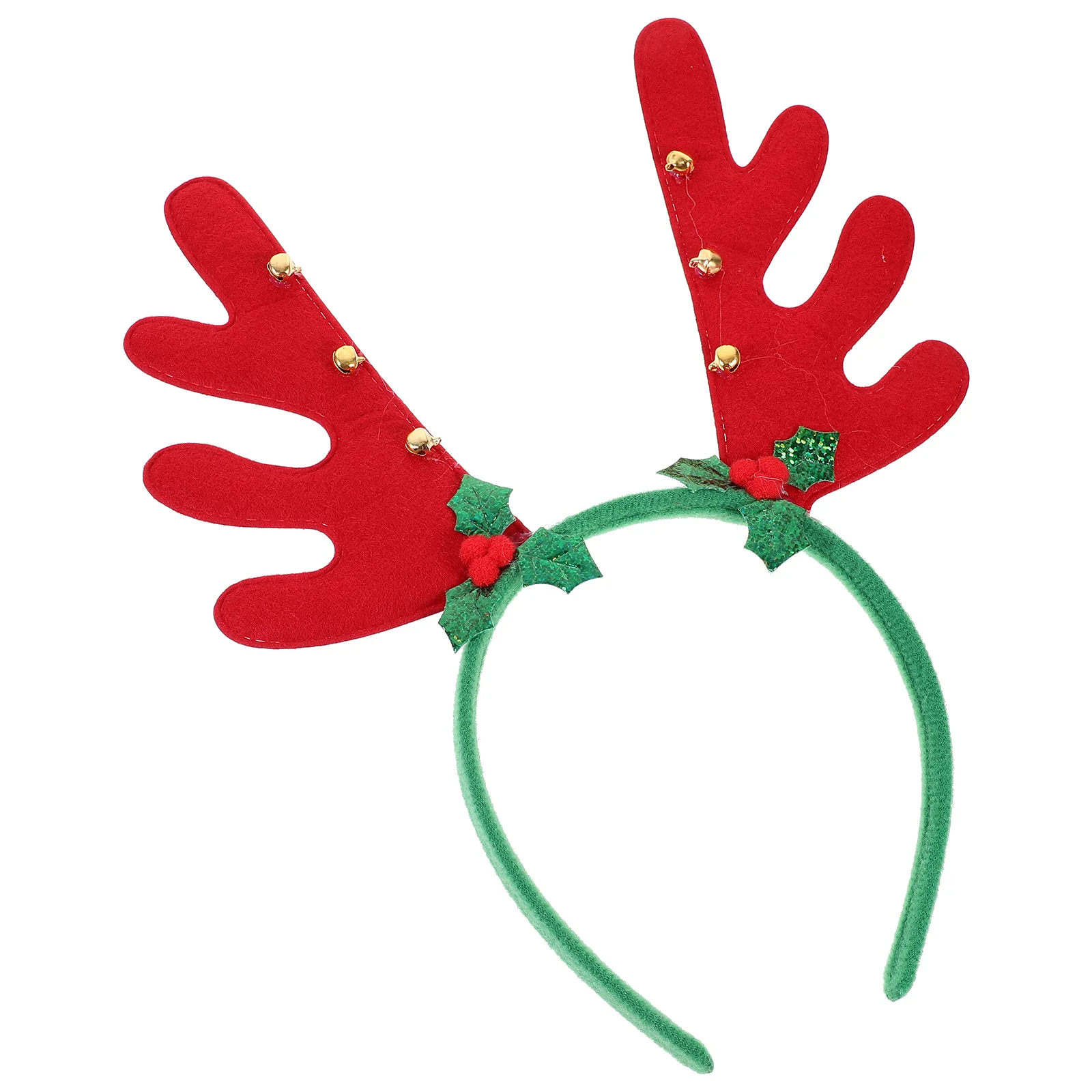 

Christmas Reindeer Antler Headband Lightweight Comfortable One Size Fits Most Xmas Party Hair Hoop Christmas Accessories