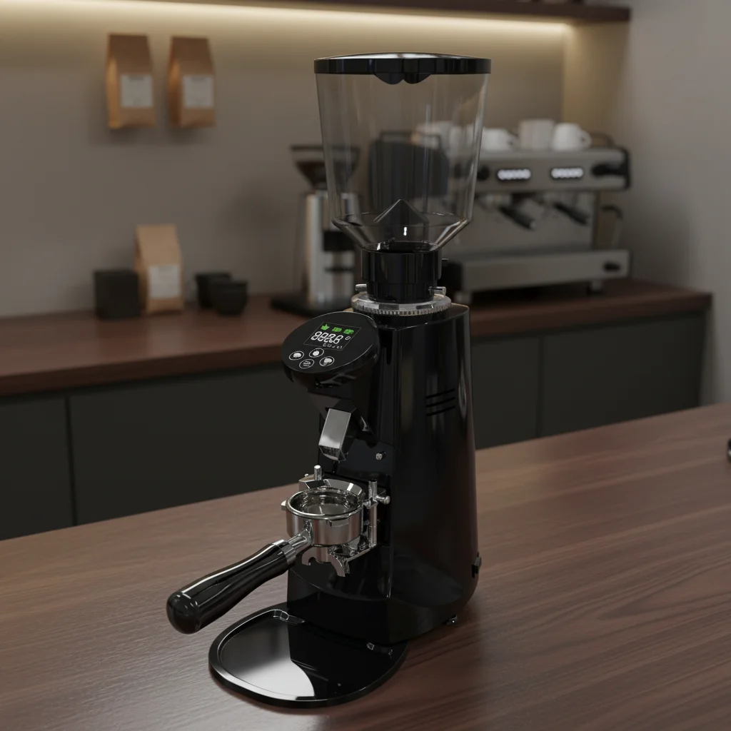 

Professional Commercial Industrial Electric Grind by Weight Coffee Grinder Machine Molino De Cafe Industrial