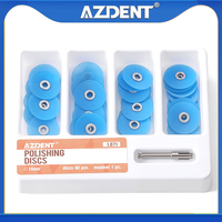 40PCS/BOX Dental Polishing Discs For Finishing And Polishing Composites Ceramics and Glass Ionomer