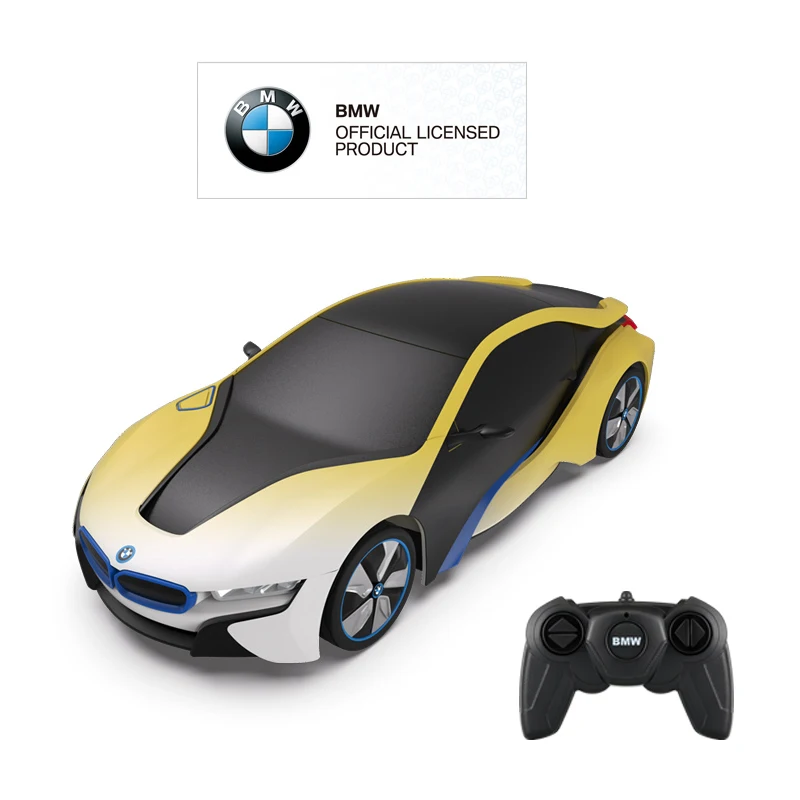 NEW BMW i8 UV Sensitive Collection RC Car 1:24 Scale Remote Control Car Change Color Electric Toy Car Model Vehicle Kids Adults