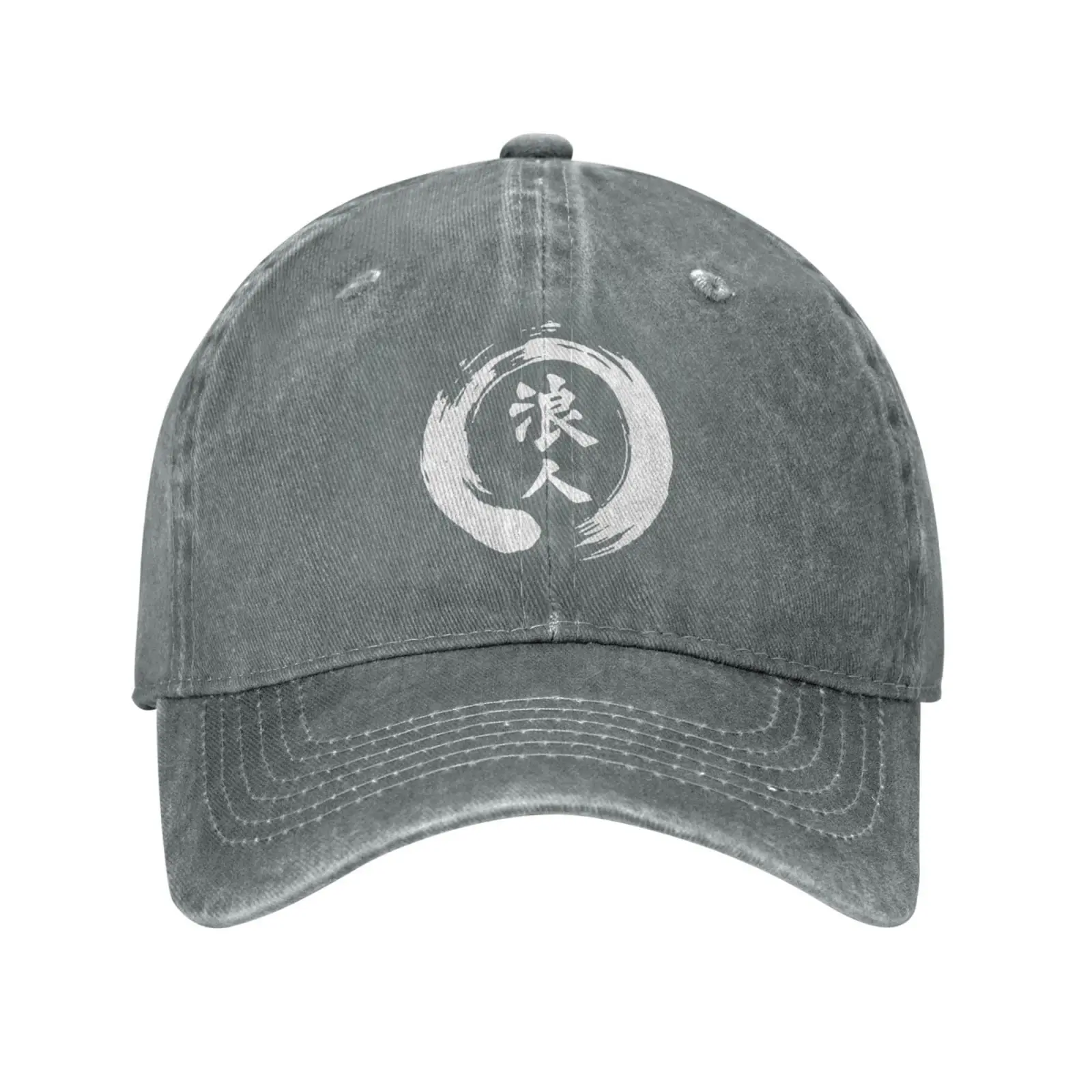 Character Ronin Baseball Cap for Men Women Trucker Denim Hat Washed Cotton Fashion Cap Unisex Adjustable Sports