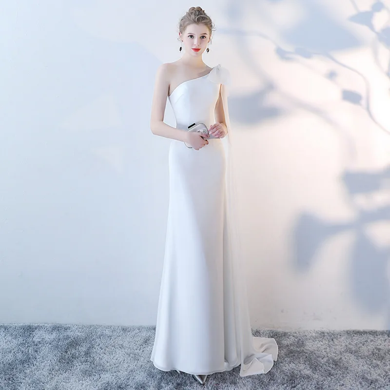 ZL85 High-end fishtail long evening dress