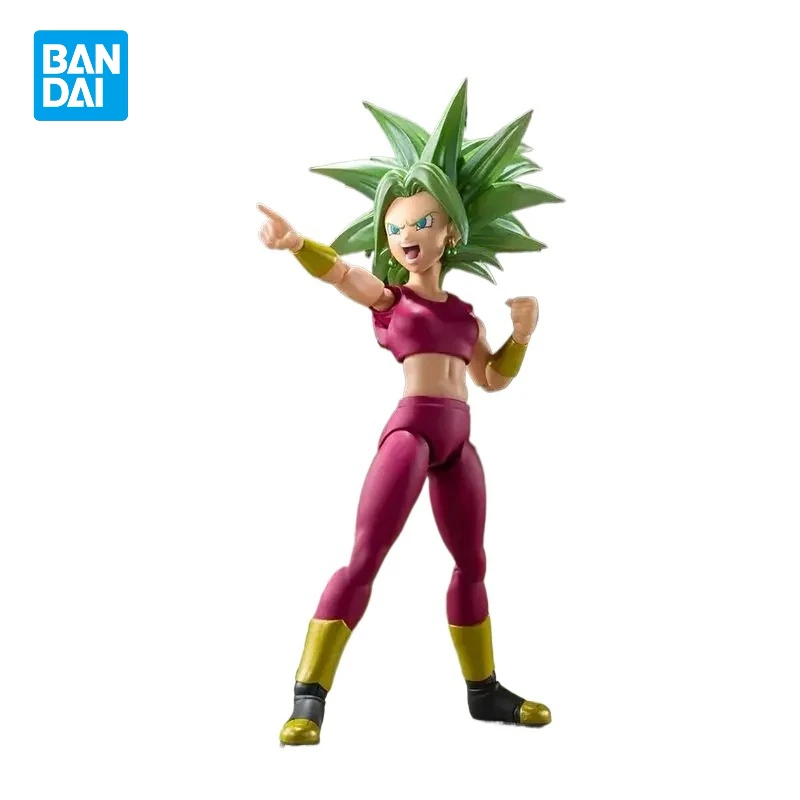 

In Stock BANDAI Original S.H.Figuarts SHF Dragon Ball Super Saiyan Kefla Anime Action Figures Model Toy Collection Hoilday Gift