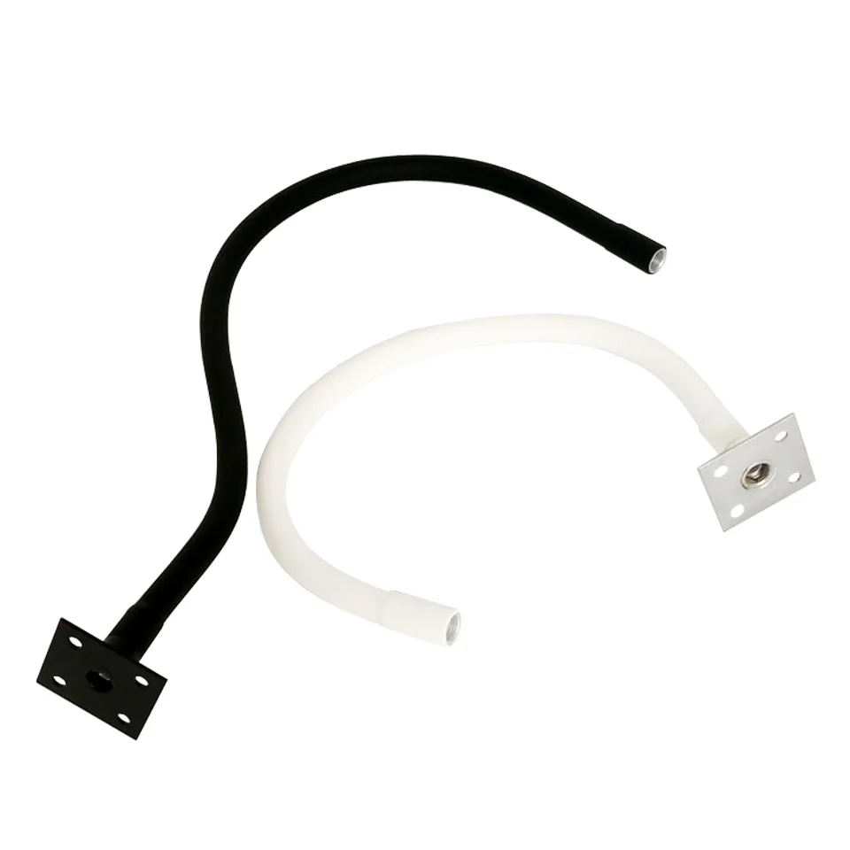 ท่อซิลิโคนแบบโค้งงอได้ขนาดเส้นผ่านศูนย์กลาง 12 มม. สำหรับหลอดไฟ LED ท่ออ่อนแบบยืดหยุ่น ใช้ได้กับท่อรูปทรงต่างๆ พร้อมข้อต่อ M10 M8 ตัวผู้ ตัวเมีย และตัวยึดแบบสี่เหลี่ยม