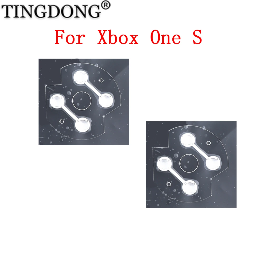 1/5/10pcs For Xbox One Xbox One Series S Controller Cross Key D Pad Metal Dome Snap PCB Board Buttons Conductive Film Sticker