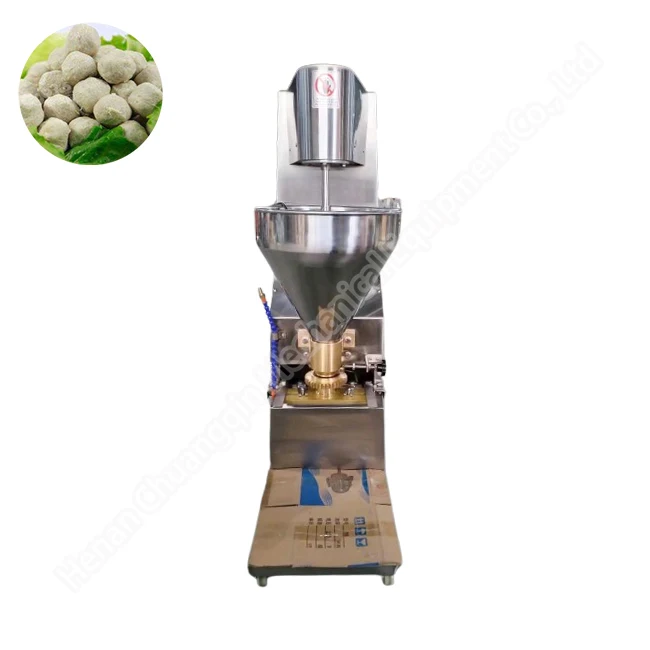 

Making Commercial Meatball Forming Fishball Roller Machine