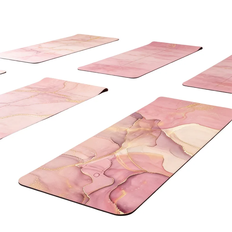 

5mm Eco Chromatic Soft Suede Microfibre Yoga Mat Foldable Travel Accessory