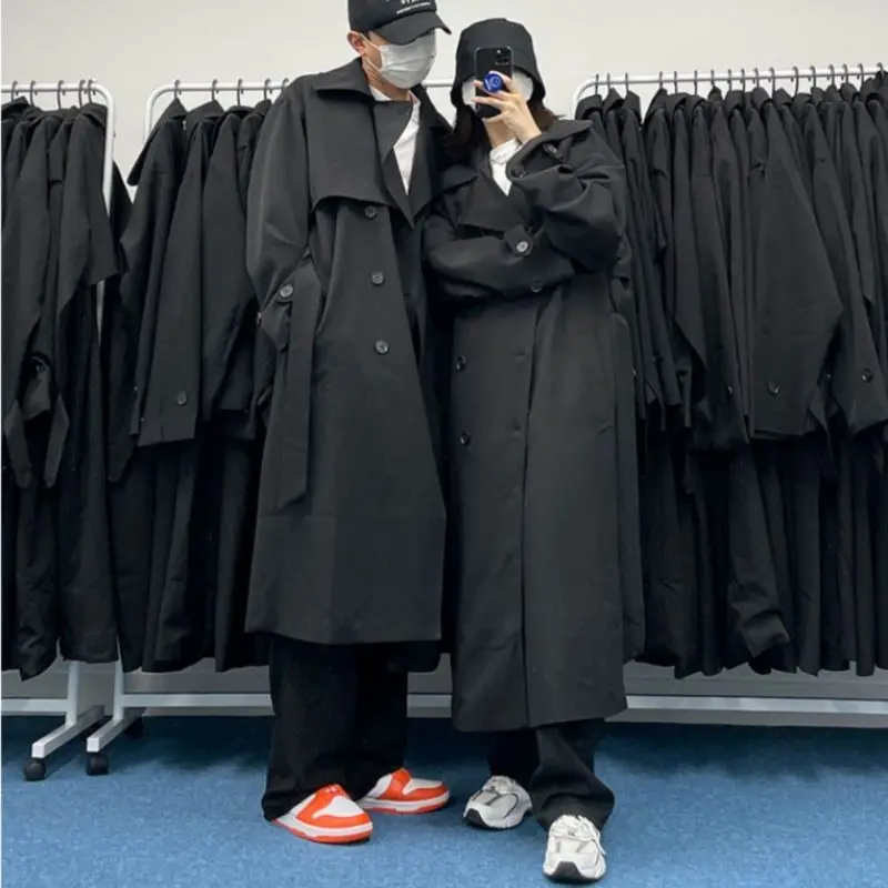 

Мужские плащи с двойным воротником, винтажные, итальянские, водонепроницаемые, из шелка, бежевые, стильные, в стиле Харадзюку