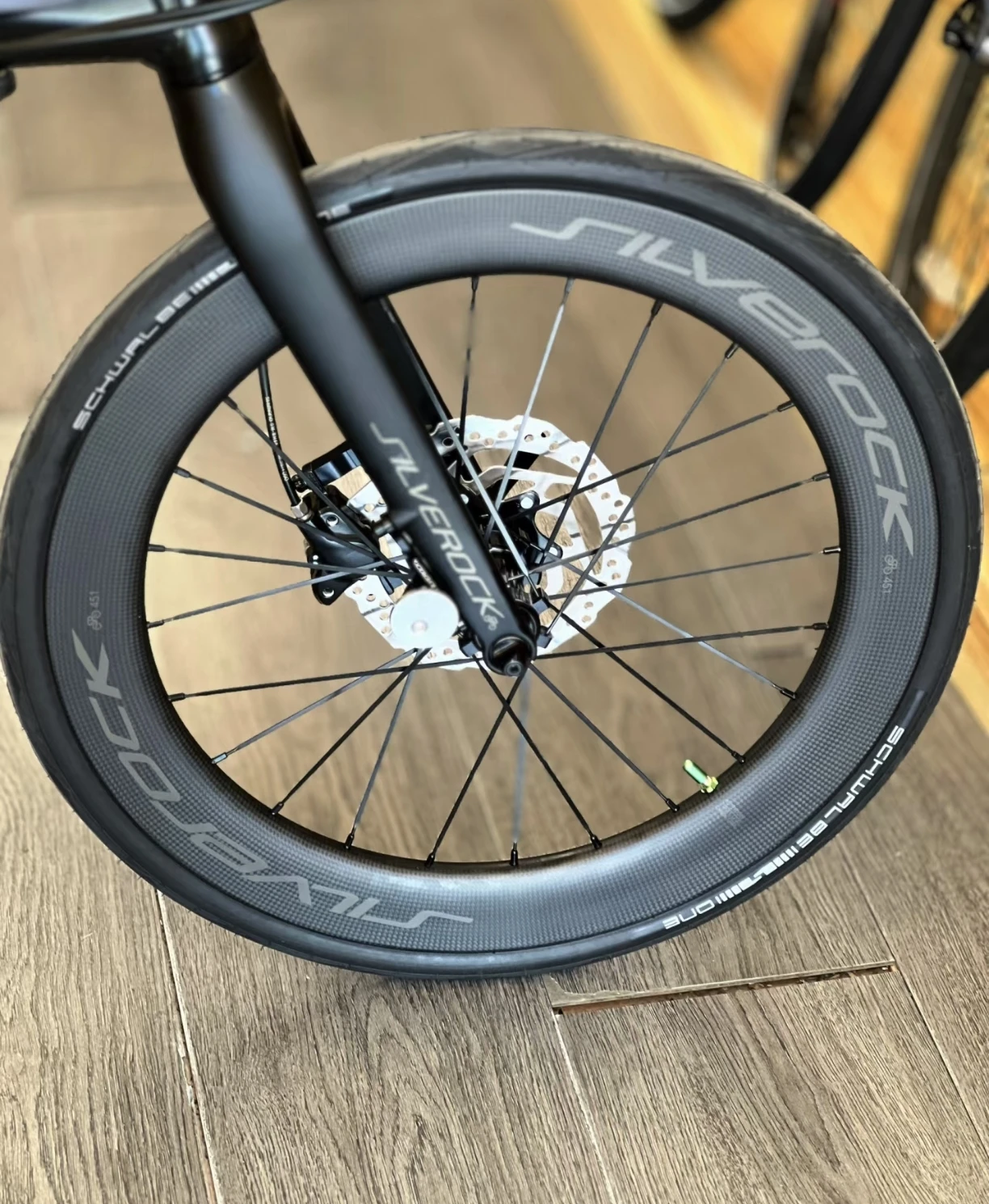 Llanta de Carbono SILVEROCK SR50 de 20 Pulgadas 406 451 para Bicicleta Plegable Minivelo, BMX, Bicicleta Reclinada, 20H 24H, Llantas Clincher de 50 mm de Alto Perfil