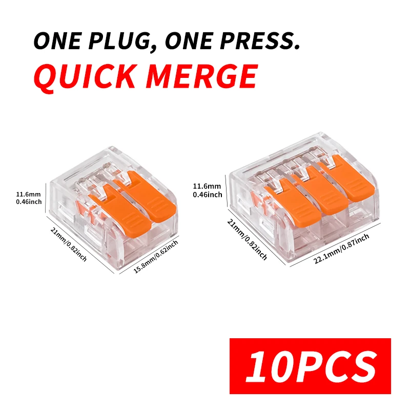 10Pcs Quick Lever W…