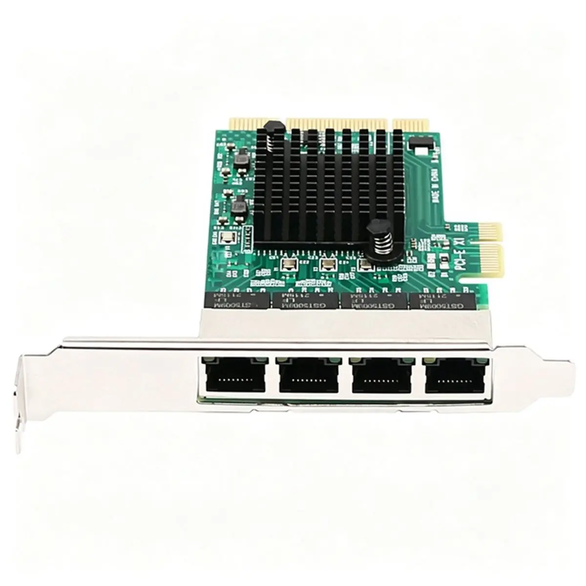 PCI-E 4-Port Gigabit Network Card 4XRJ45 RTL8111G 1000Mbps Gigabit LAN Card for Desktop PC WIN10/11 Linux