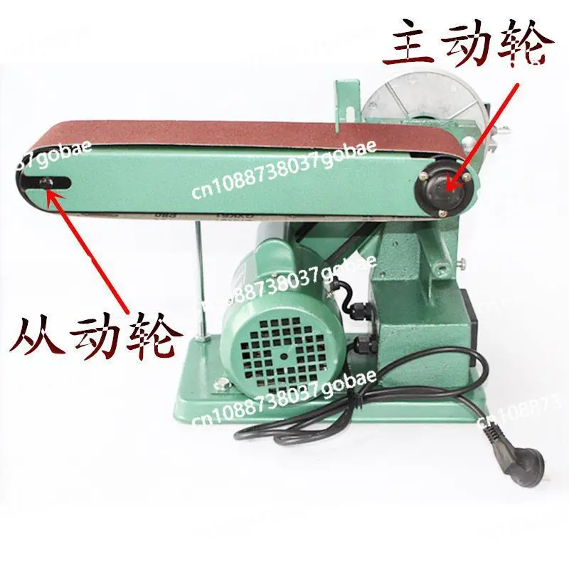 آلة طحن الحزام سطح المكتب متعددة الوظائف النجارة تلميع طاحونة مسطحة