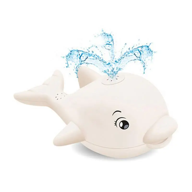 

Baby Light Bathtub Toy Induction Water Spray Ball Baby Shower Toys Whale Bathroom Water Playing Electric Toys