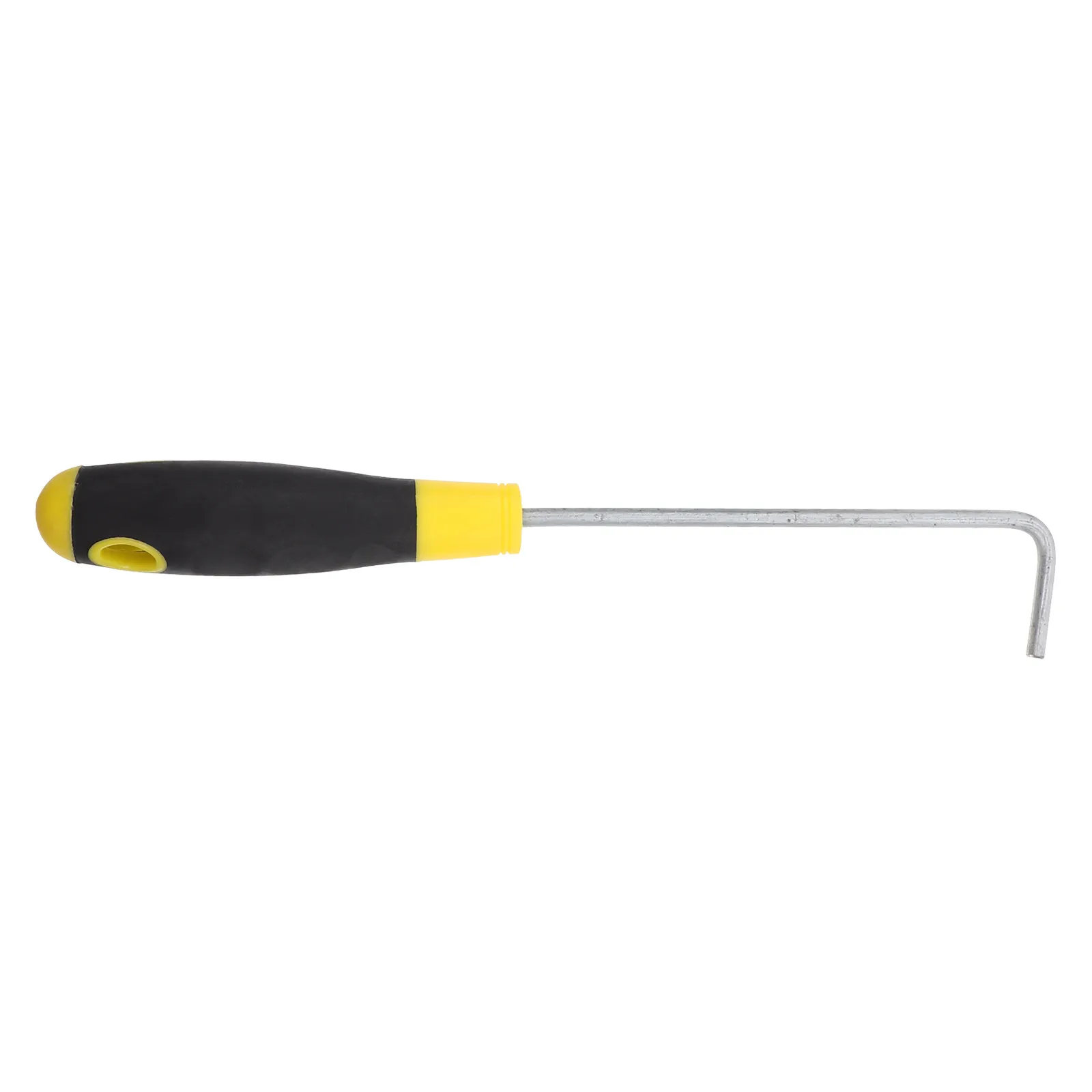 Stainless Steel Roller Shutter Hook Door Tool Rubber Handle Manhole Cover Puller Heavy Duty Lifter Manhole Cover Hook