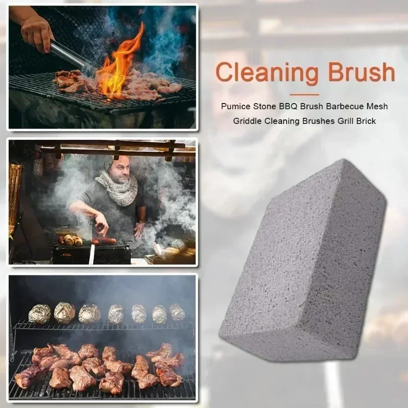 1-30Pcs Grill Cleaning Tiles Remove Stains For Flat Top Sink Grill Cleaner Pumice Grill Cleaner Stone Grill Scraper Cleaner