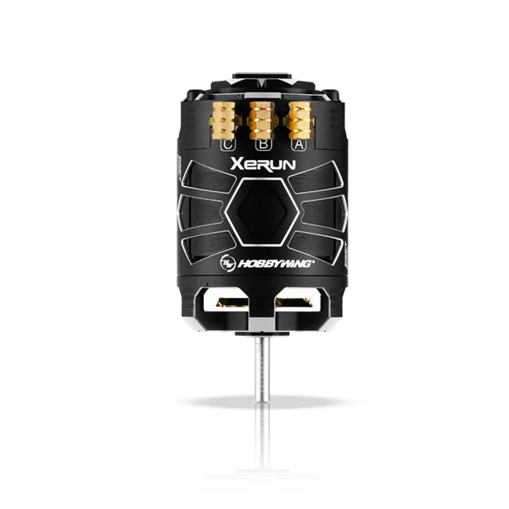 HobbyWing XeRun Sensored D10 10.5T 13.5T Brushless Motor 2S Lipo 3.5mm Banana Plug for 1:10 Wltoys RC Drift Racing Cars Parts
