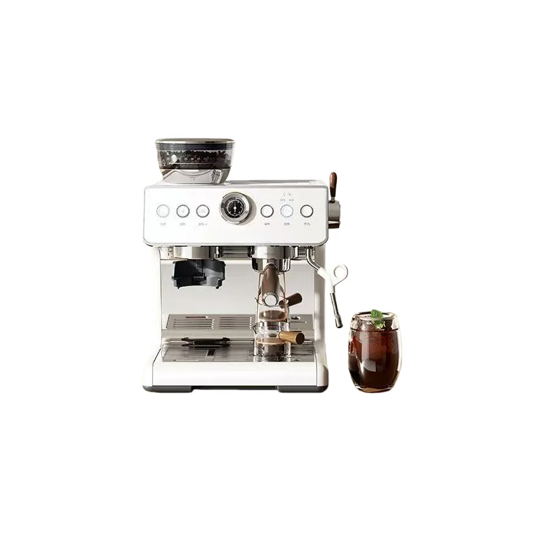 PANCERKA 3-in-1 Professional Espresso Machine | Touch Screen Electric Cafetera with Grinder for Hotels