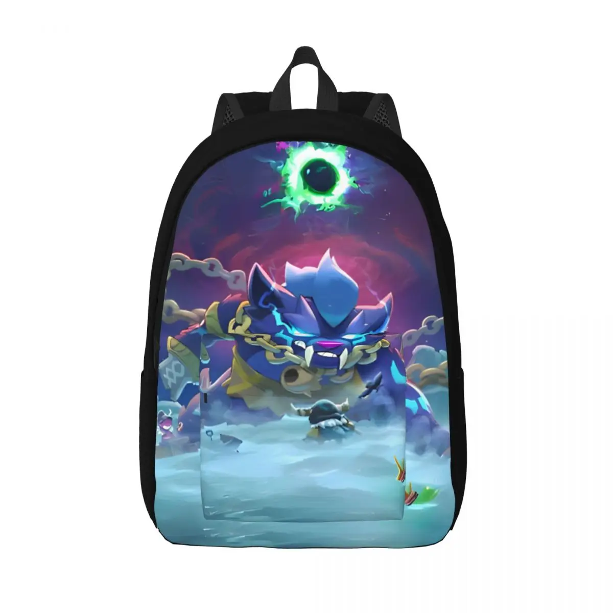 Buzz Backpack for Preschool Primary School Student Super Cell Video Game Bookbag Boy Girl Kids Canvas Daypack Hiking