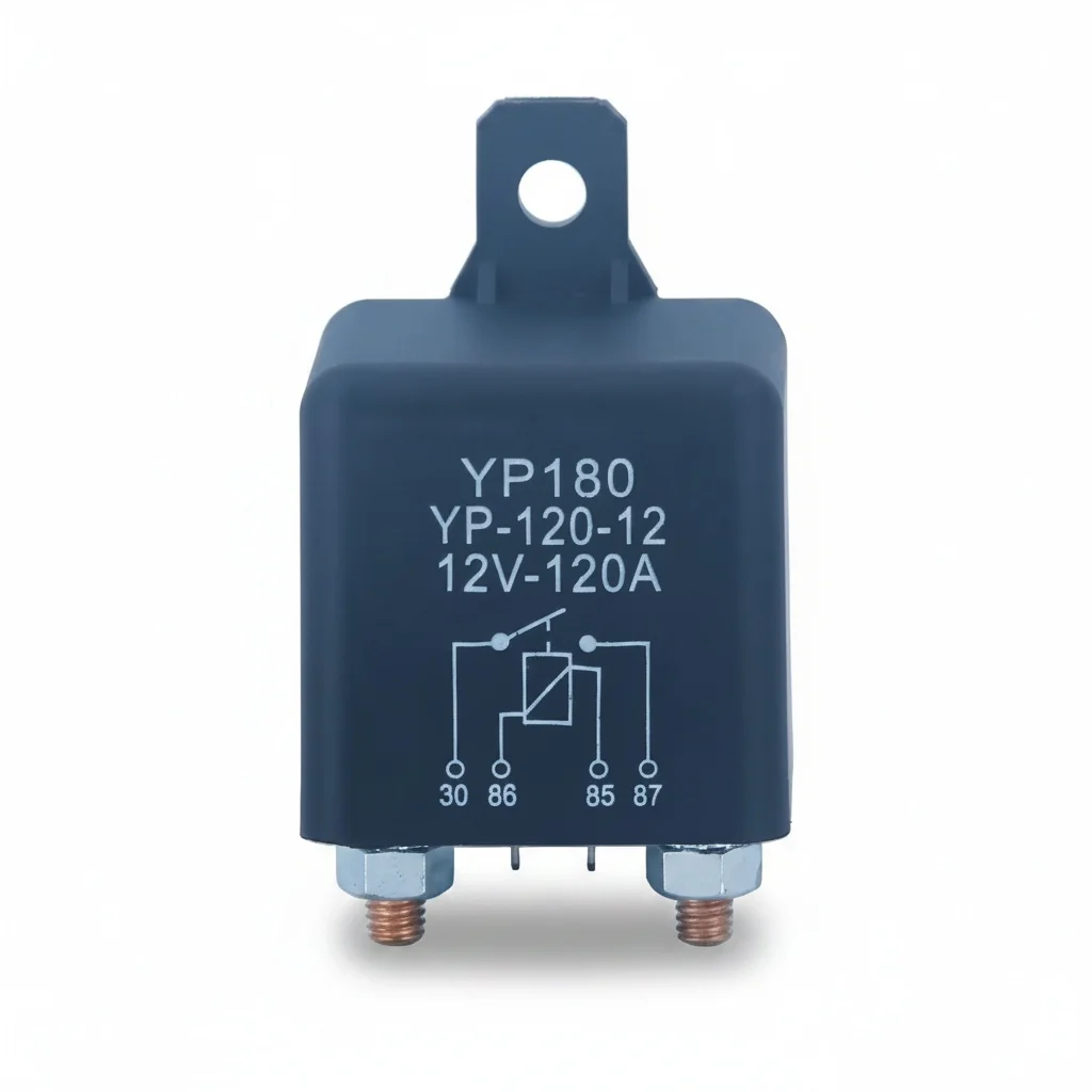

For 12V DC Relay, 120A Voltage Sensitive Relay, Heavy Duty Sealed Electromagnetic Switch, for Air Suspension Control System