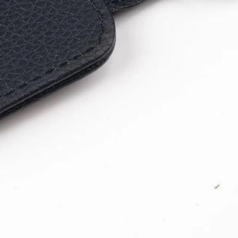 PU Leather Car Sunglass Clip Stable Non Slip Grip Reinforced Stitching Scratch Resistant For Car Sun Visor Daily Driving Use