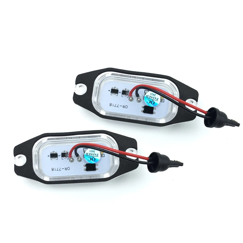 12V LED Number Plate Lamp For Toyota Land Cruiser Prado 2010 2011 2012 2013 2014 2015 2016 White License Plate Light Assembly image 3