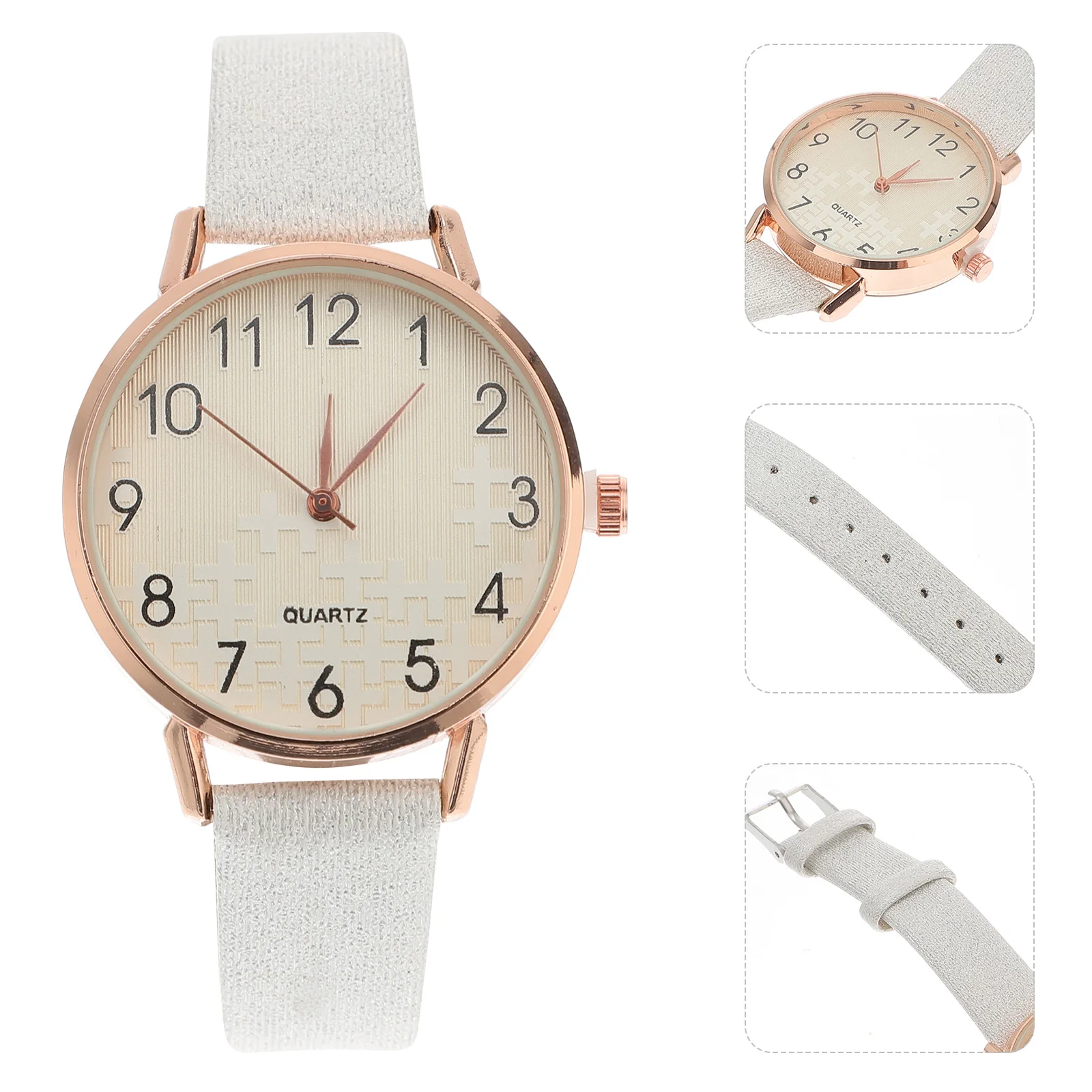 

Quartz Watch Women Fashion Quartz Casual Wrist Watches Lady Alloy Comfortable Practical Elegant Classic