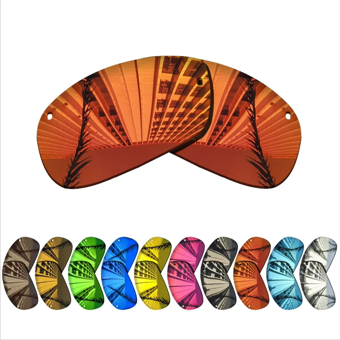 

Сменные линзы с защитой от царапин для солнцезащитных очков Maui Jim Banyans MJ412–70 мм — много вариантов