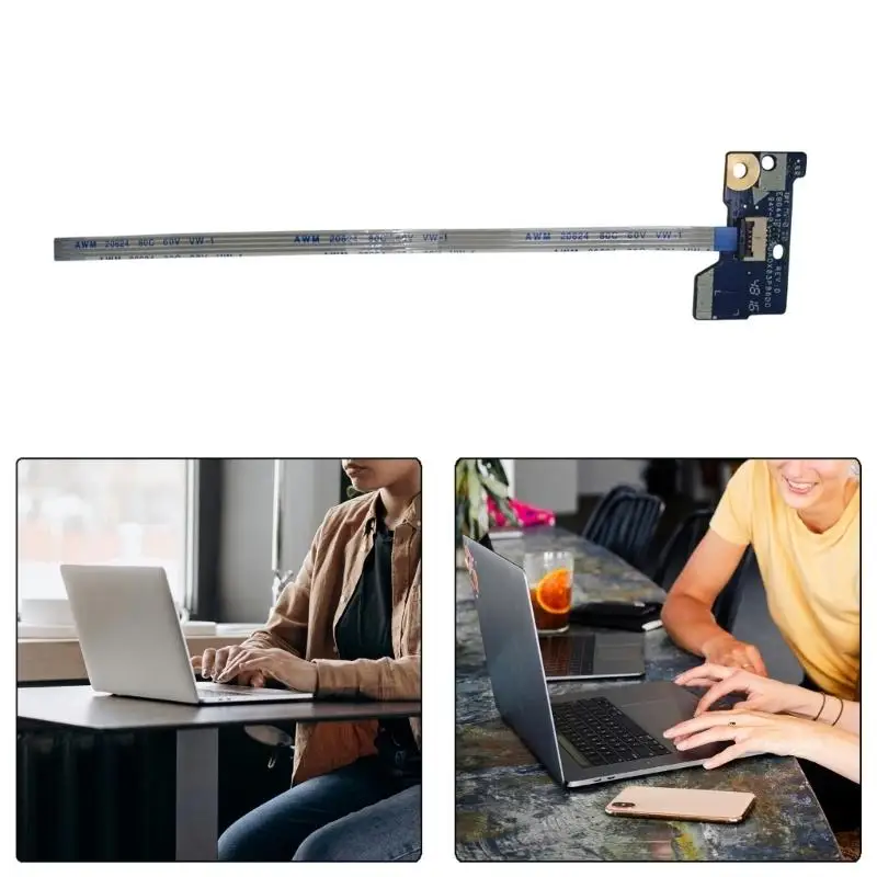 Power Button Board Replacement for 450 455 470 DA0X83PB6D0 905754-001 Laptop
