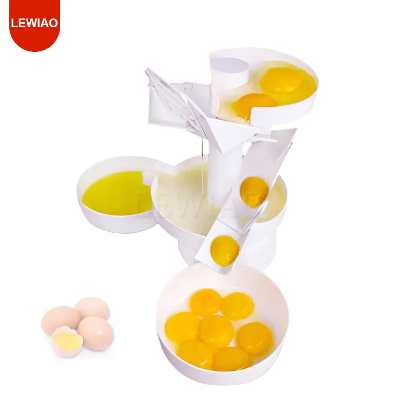 

Large Egg White Separator Egg White And Yolk Kitchen Baking Gadgets Plastic Egg White Separator Machine Household Attachment New