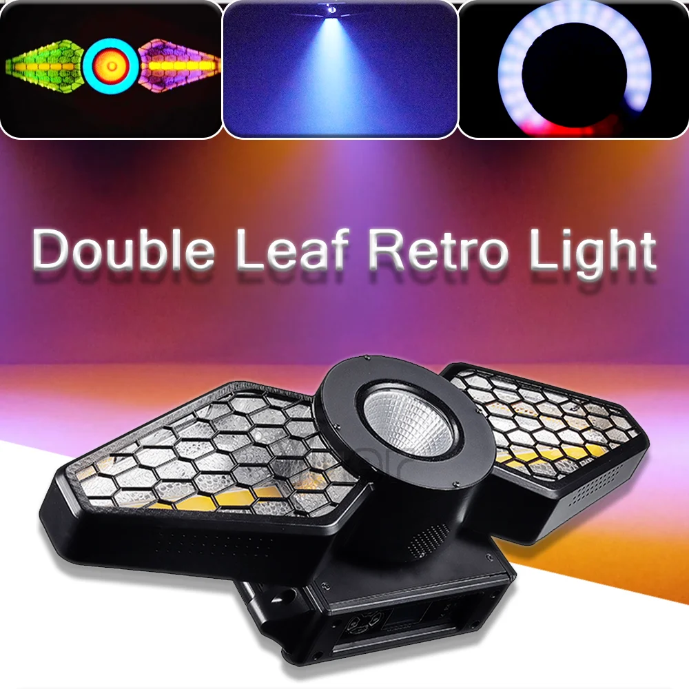 

200W Double Arm Retro Light With Wash And LED Ring Effects Suitable For DJ Party Wedding Club DISCO Other Entertainment Venues