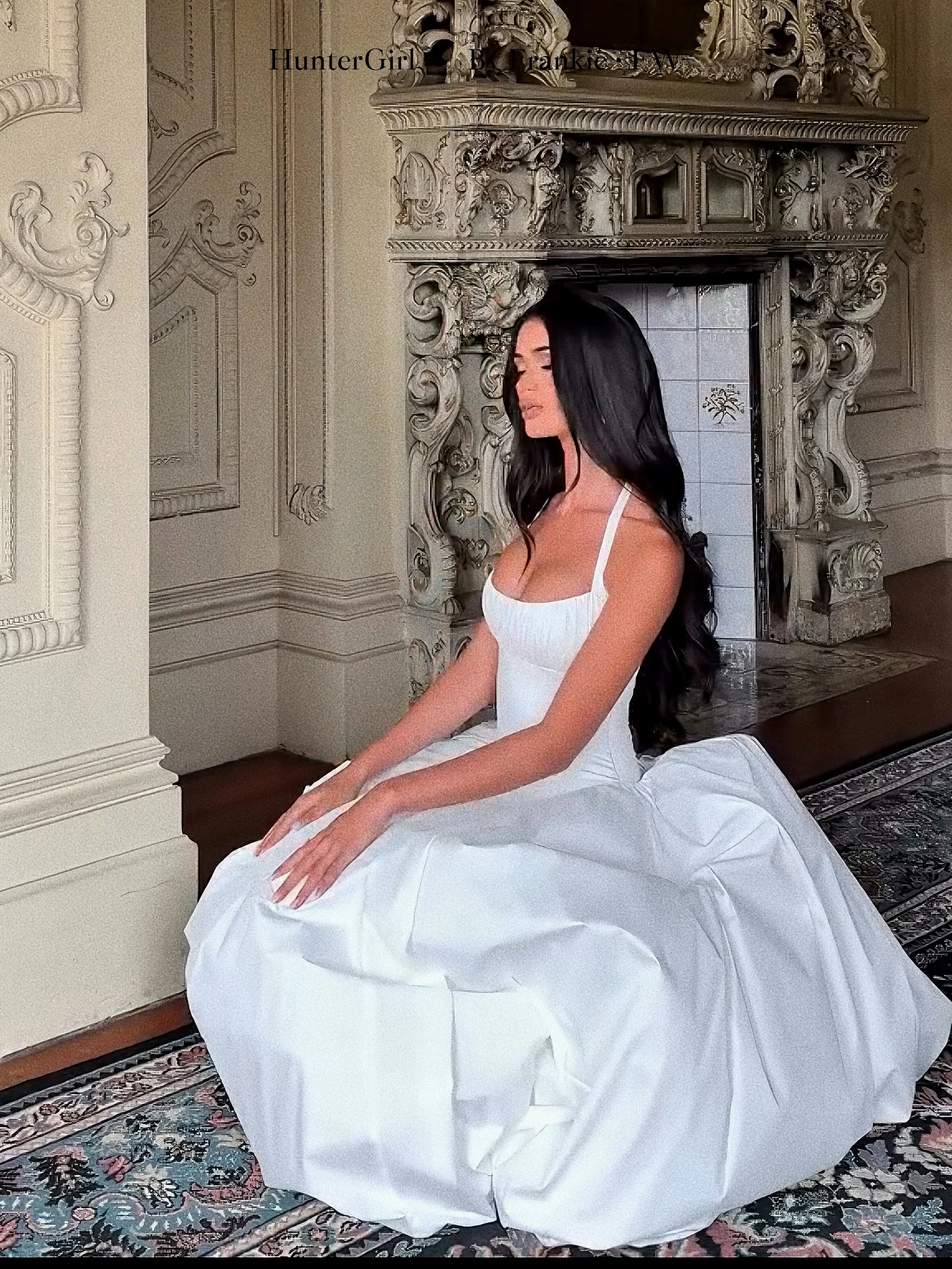 

Элегантное женское длинное платье с высокой талией, разрезом и эффектом похудения, роскошное, изящное, с завязками на шее