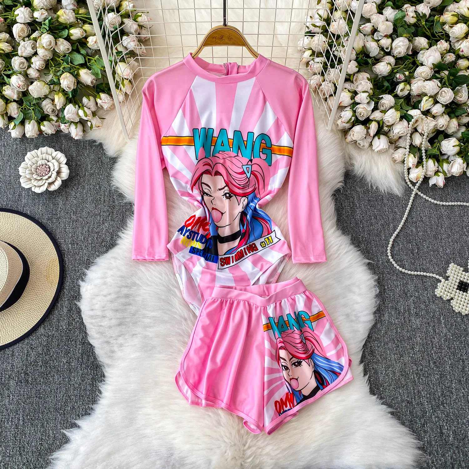 Женский Ins Y2K Розовый Hotsweet Наряд Боди Топ Короткий Комплект Hotsweet Лолита Костюм Пляжная Вечеринка Отдых Фестиваль Ночной Клуб Наборы Женский Ins Y2K Розовый Hotsweet Наряд Боди Топ Короткий Комплект Hotsweet Лолита Костюм Пляжная Вечеринка Отдых Фестиваль Ночной Клуб Наборы
