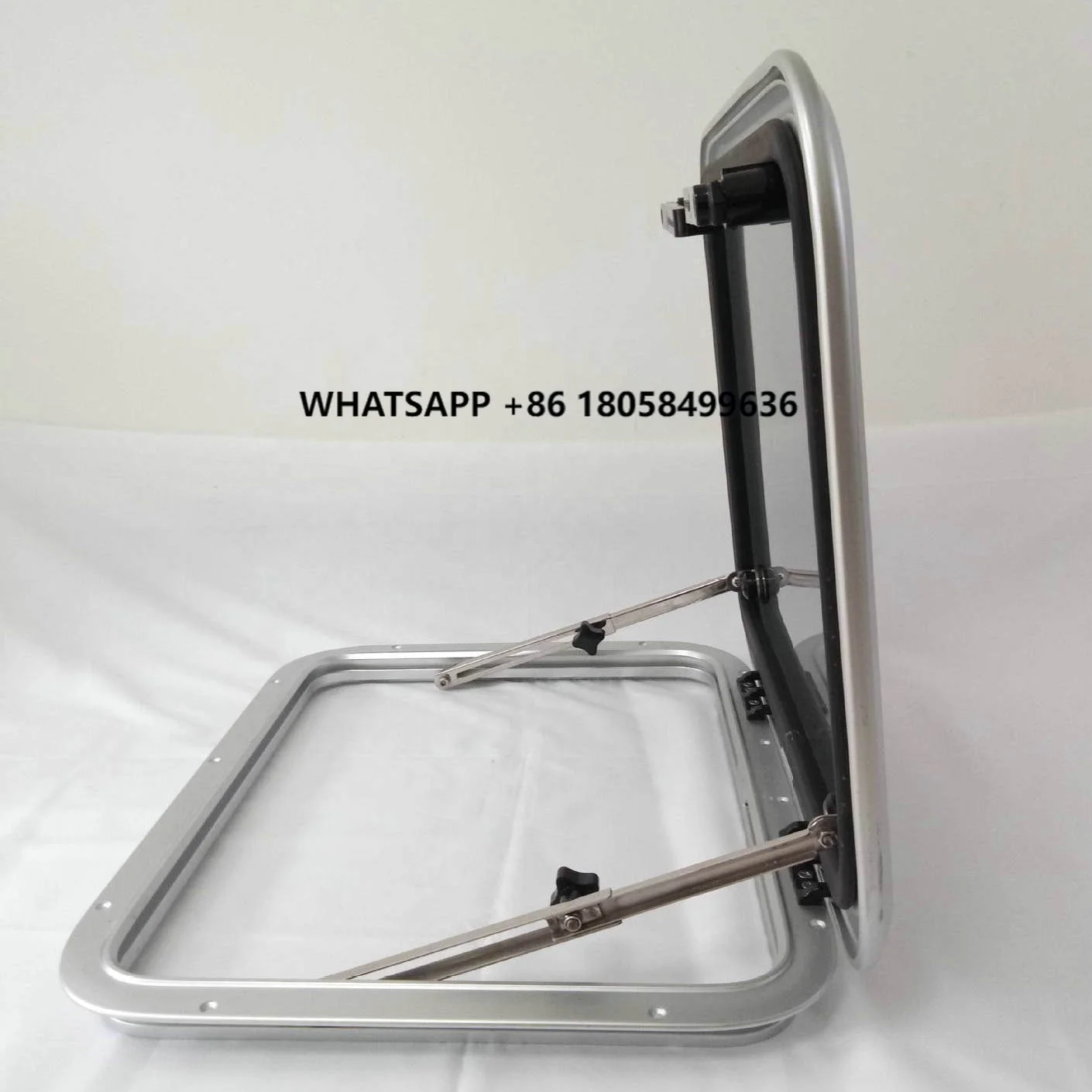 

Aluminum Square Skylight for Boat Yacht Roof Ship Hatch Low Profile Extruded Hatch Boat Porthole Accessories