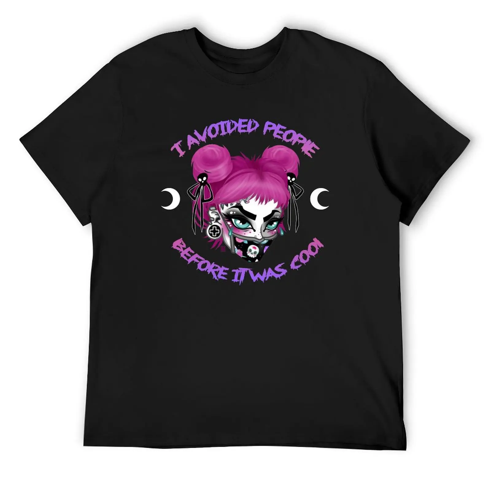 

I Avoided People Before it was cool T-Shirt Clothing summer tops cute clothes Men's t shirts