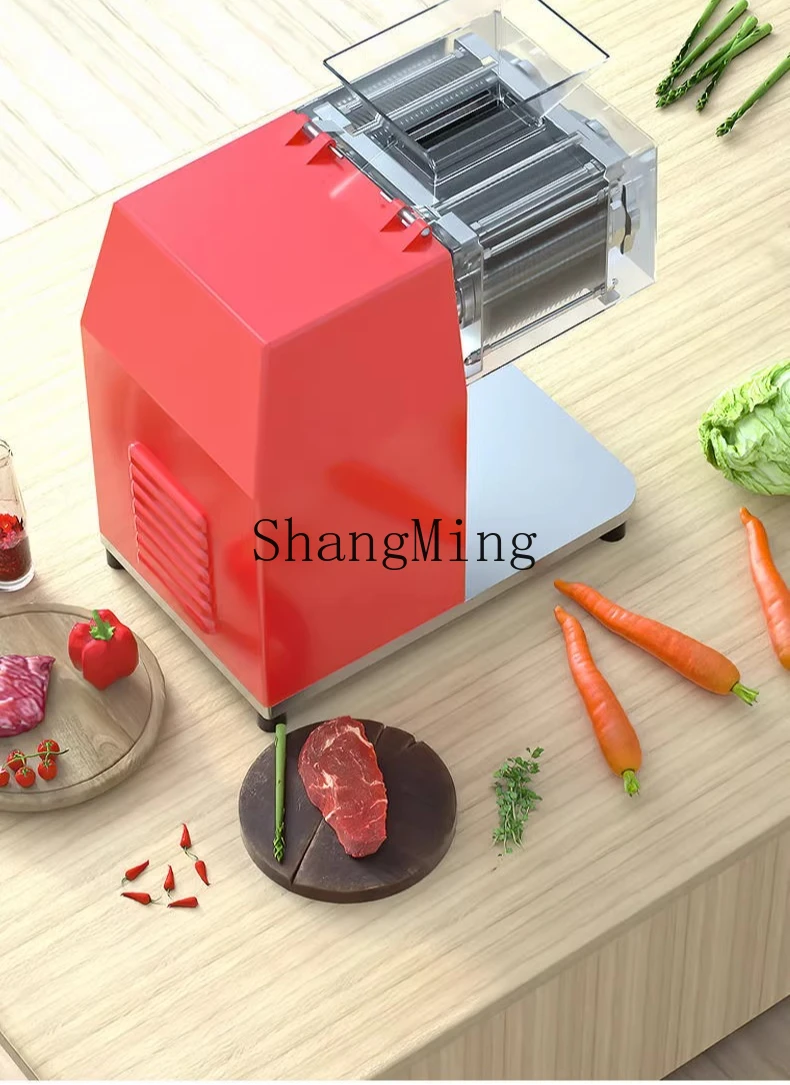 Máquina cortadora y trituradora de escritorio ZYY, cortadora de carne comercial eléctrica de gran capacidad