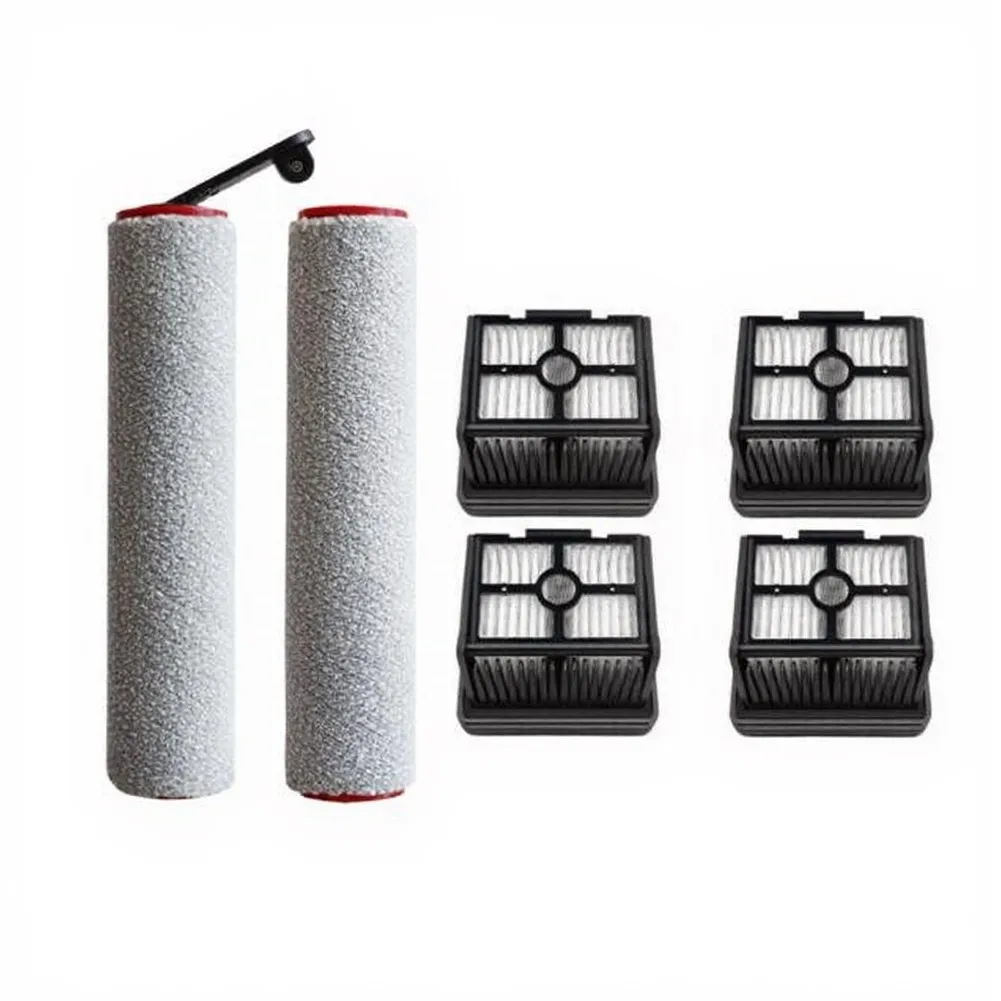 For MOVA M10 Floor Scrubber Accessories:Roller Brush & Filter Set For Compatible Vacuum Cleaner Main Brush Accessories