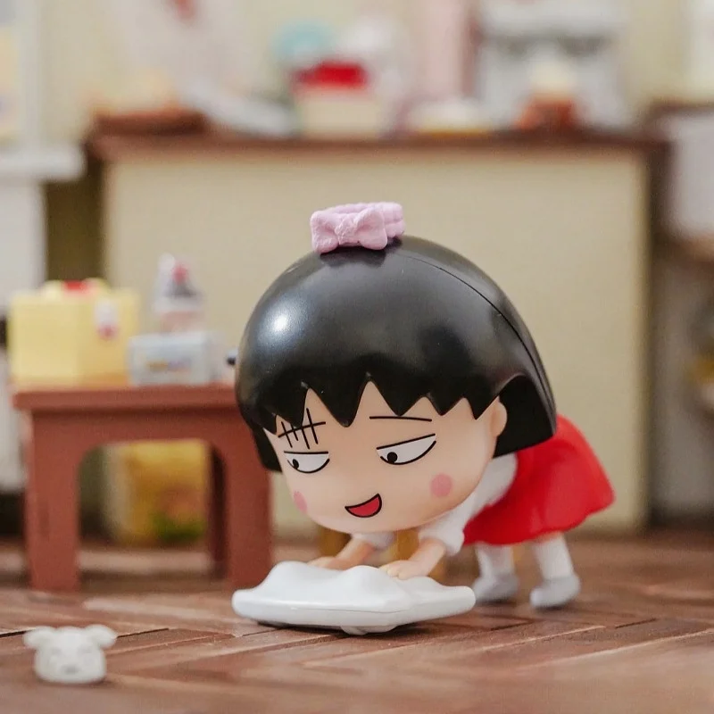 かわいいチェリーマルコ面白いデイリーシリーズブラインドボックス巻人形可動手作りアニメフィギュアデスクトップ装飾おもちゃ誕生日ギフト