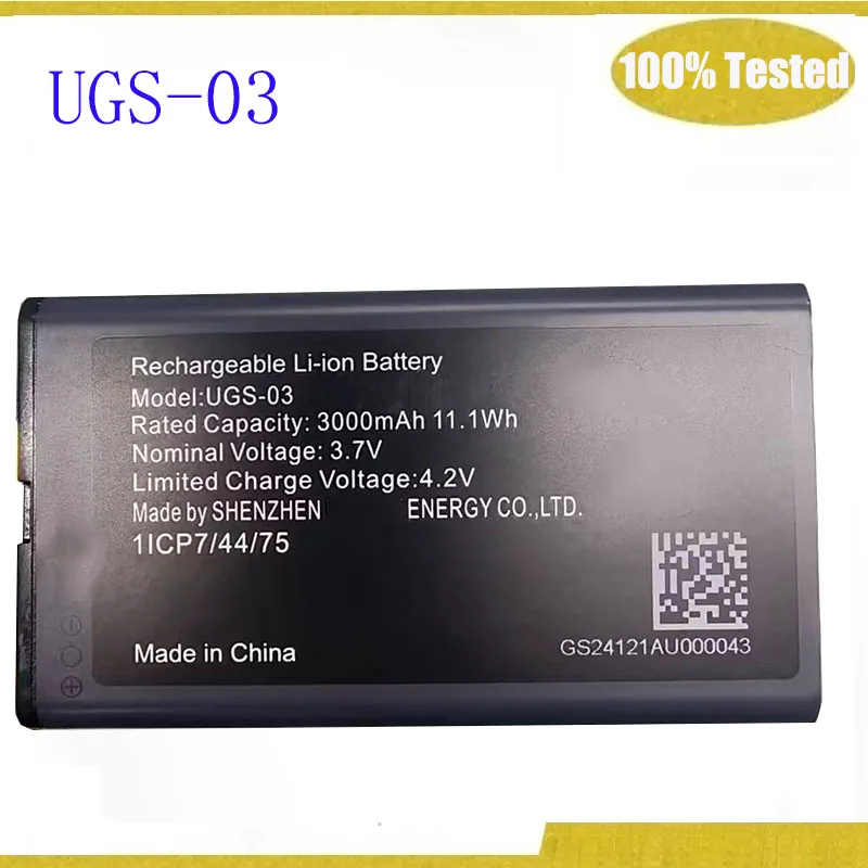 3000mAh battery for UGS-03 New Battery Batteria Batteries Bateria