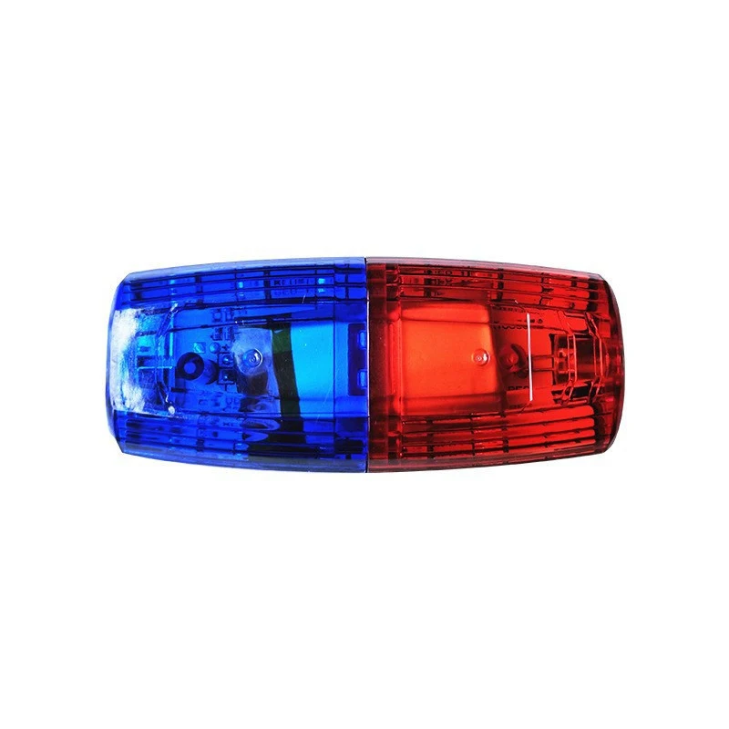 AliExpress GUOMUZI Red Blue LED Shoulder Warning Light Police Shoulder Clip Light Sanitation Worker Safety Patrol Alarm Flash Signal Strobe Lamp