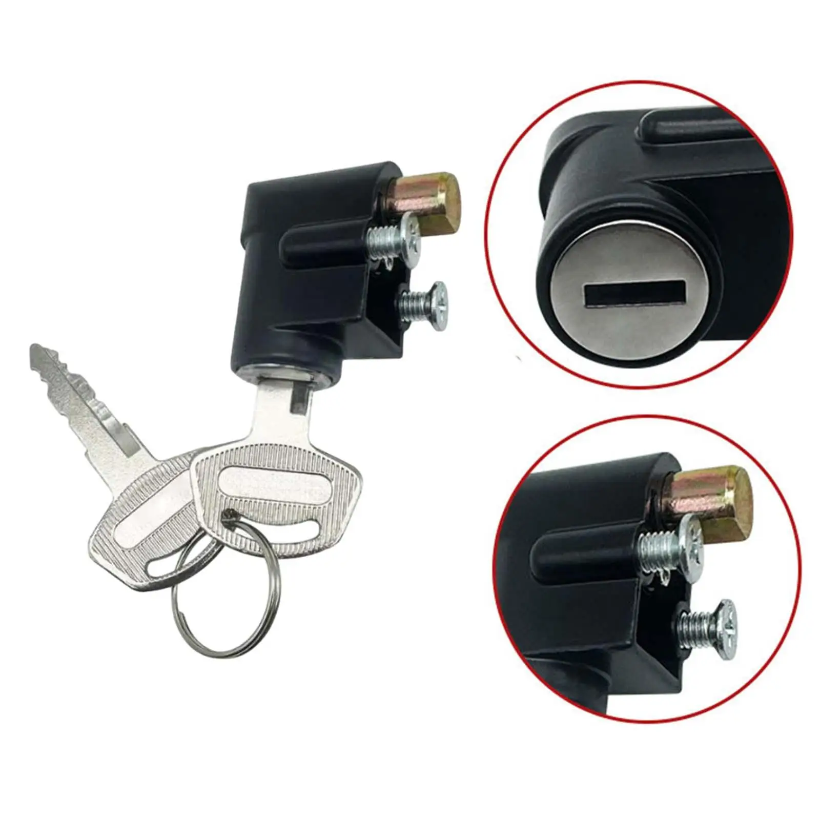 

Ignition Switch Key, Replacement ,Stainless Steel, Lock Motorcycle Steering Lock