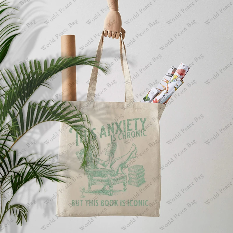 1 pc Bookish Gift for Book Lover Friend Canvas Bag per biblioteca Tote per Booktok Spicy Smut Dark Romance Book Gift