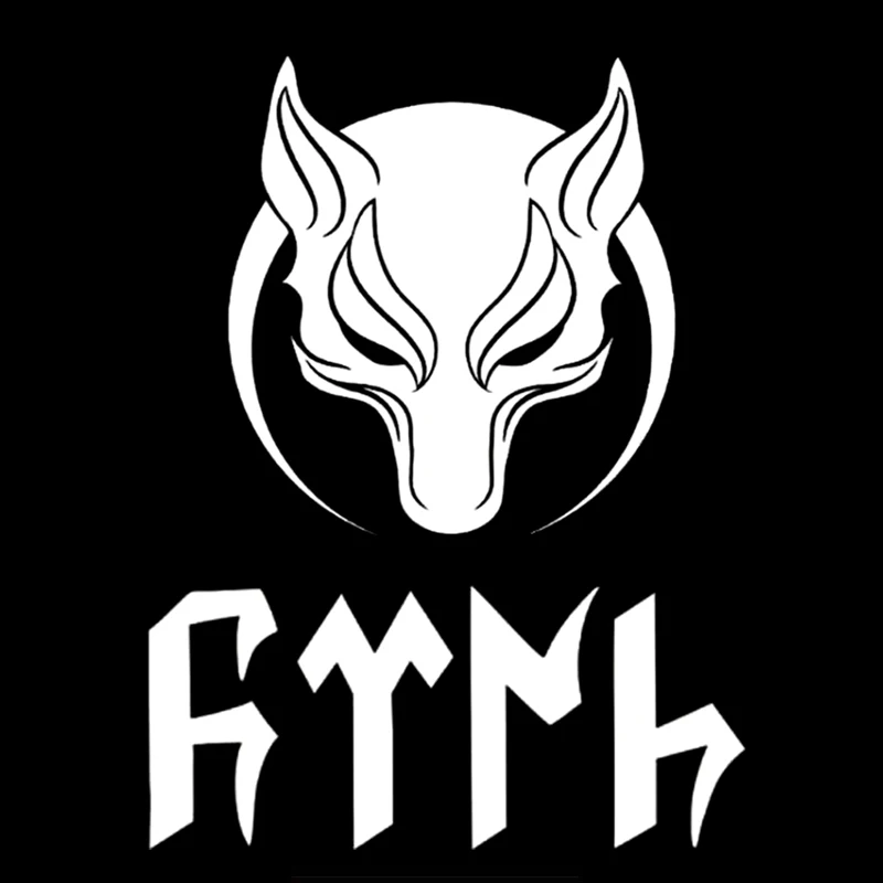 LYKX Turk Wolf Turkey Funny Car Sticker Automobiles Motorcycles Exterior Accessories Vinyl Decal for Bmw Audi Kia Honda