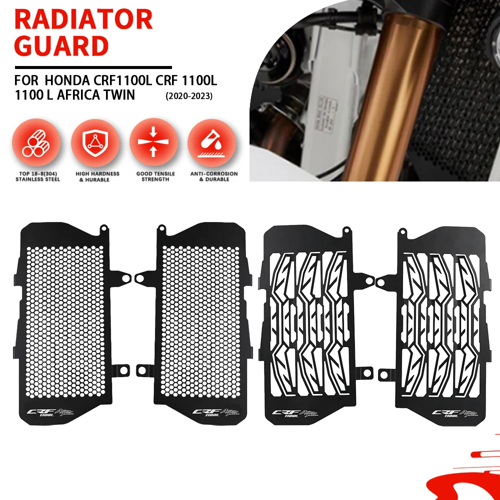 Motorrad Kühlergrill Ölkühler Schutz Abdeckung Schutz Für Honda CRF1100L CRF 1100L 1100 L Afrika Twin 2020 2021 2022 2023